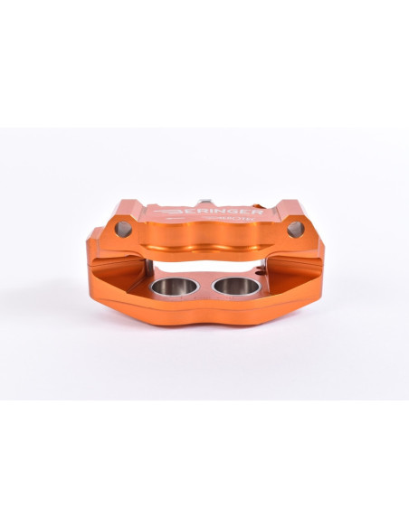 Etrier de frein radial gauche BERINGER Aerotec® 4 pistons Ø32mm entraxe 100mm orange