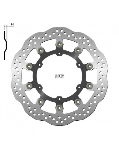 Disque de frein NG BRAKE DISC Pétale Flottant - 1224XG