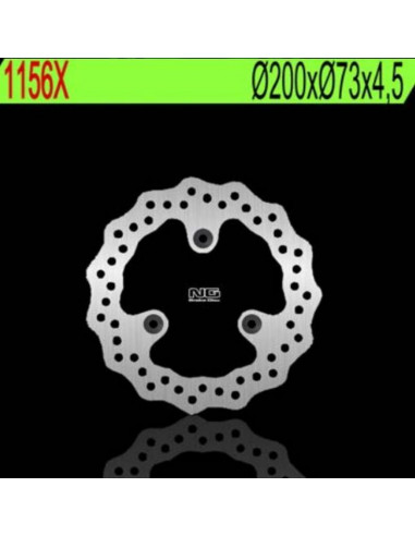 Disque de frein NG BRAKE DISC Pétale fixe - 1156X