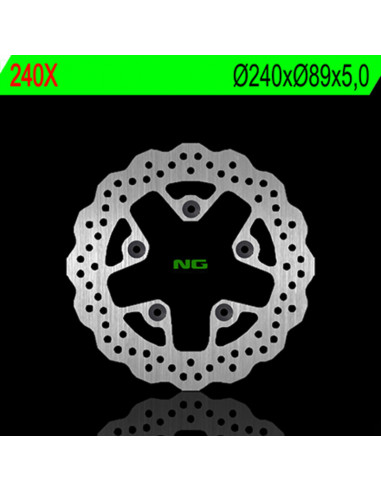 Disque de frein NG BRAKE DISC pétale fixe - 240X