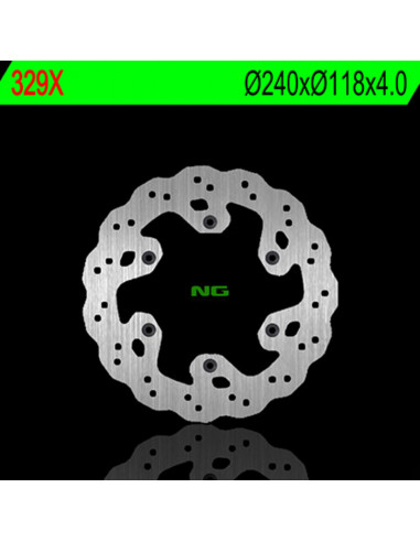 Disque de frein NG BRAKE DISC pétale fixe - 329X