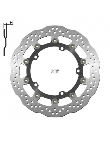 Disque de frein NG BRAKE DISC Pétale Flottant - 1708XG