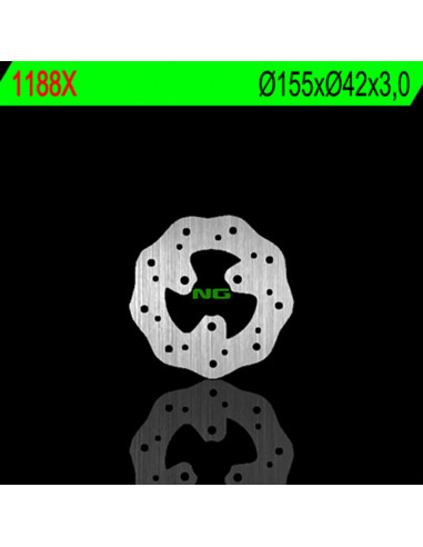 Disque de frein NG BRAKE DISC pétale fixe - 1188X