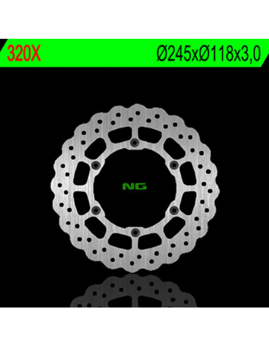 Disque de frein NG BRAKE DISC pétale fixe - 320X