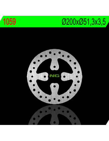 Disque de frein NG BRAKE DISC pétale fixe - 1059X