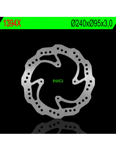 Disque de frein NG BRAKE DISC pétale fixe - 1394X