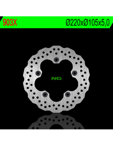 Disque de frein NG BRAKE DISC Pétale fixe - 903X