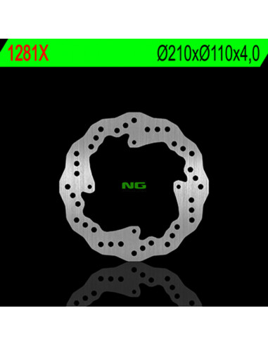 Disque de frein NG BRAKE DISC pétale fixe - 1281X