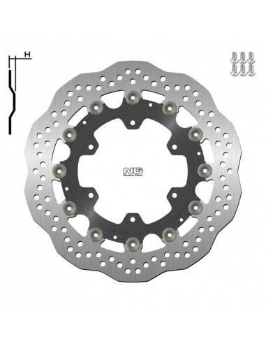 Disque de frein NG BRAKE DISC Pétale Flottant - 1137XG