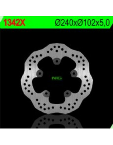 Disque de frein NG BRAKE DISC pétale fixe - 1342X