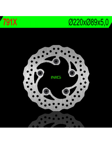 Disque de frein NG BRAKE DISC Pétale fixe - 791X