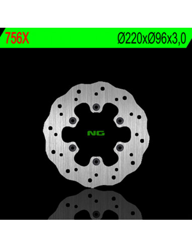 Disque de frein NG BRAKE DISC Pétale fixe - 756X