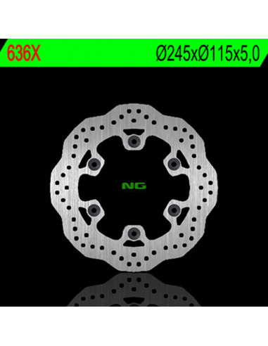 Disque de frein NG BRAKE DISC pétale flottant - 636X