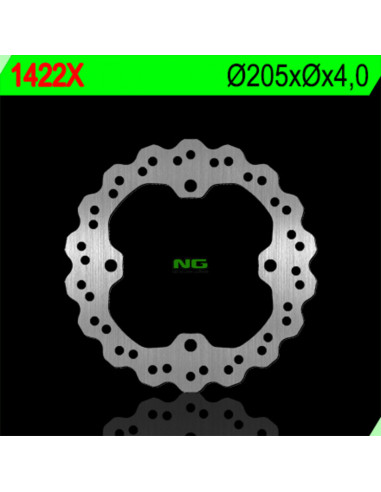 Disque de frein NG BRAKE DISC pétale fixe - 1422X