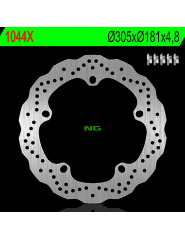 Disque de frein NG BRAKE DISC pétale fixe - 1044X