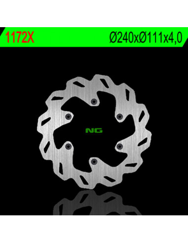 Disque de frein NG BRAKE DISC pétale fixe - 1172X