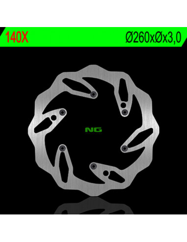 Disque de frein NG BRAKE DISC pétale fixe - 140X