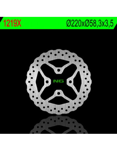 Disque de frein NG BRAKE DISC pétale fixe - 1219X