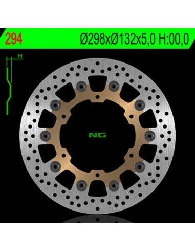 Disque de frein NG BRAKE DISC flottant - 294