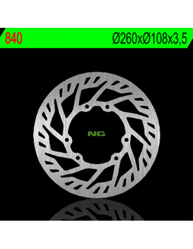 Disque de frein NG BRAKE DISC fixe - 840