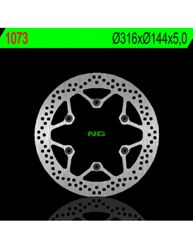 Disque de frein NG BRAKE DISC fixe - 1073