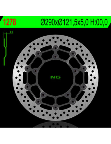 Disque de frein NG BRAKE DISC Flottant - 1278