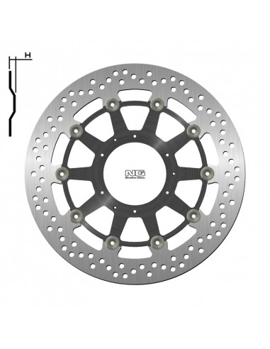 Disque de frein NG BRAKE DISC flottant - 1446G