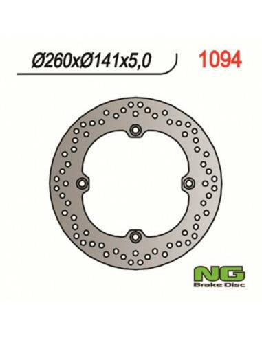 Disque de frein NG BRAKE DISC fixe - 1094