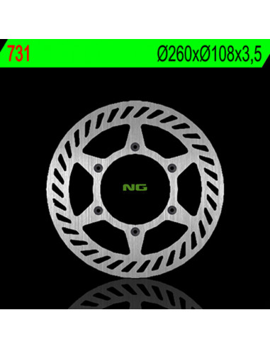 Disque de frein NG BRAKE DISC fixe - 731