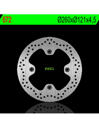 Disque de frein NG BRAKE DISC fixe - 672