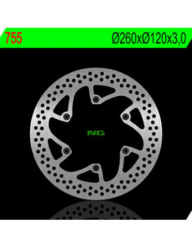 Disque de frein NG BRAKE DISC fixe - 755