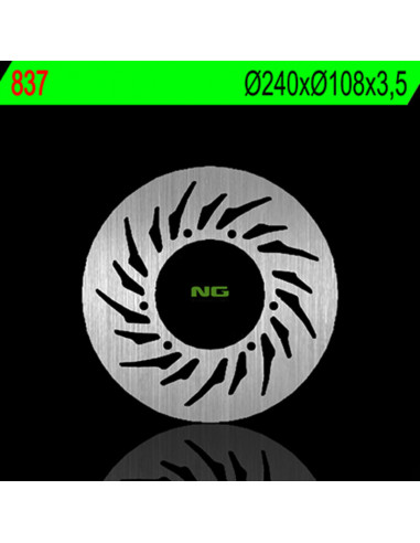 Disque de frein NG BRAKE DISC fixe - 837