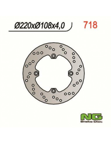 Disque de frein NG BRAKE DISC fixe - 718