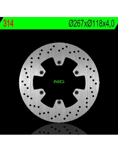 Disque de frein NG BRAKE DISC fixe - 314