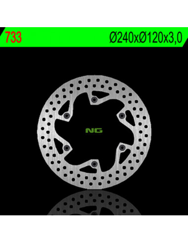 Disque de frein NG BRAKE DISC fixe - 733