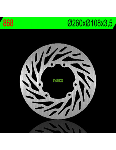 Disque de frein NG BRAKE DISC fixe - 868