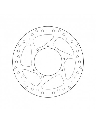 Disque de frein BREMBO Série Oro fixe - 68B407N3