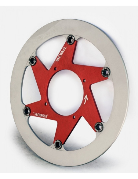 Disque de frein BERINGER Aeronal fonte flottant rouge - H15LGRF