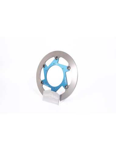 Disque de frein BERINGER Aeronal fonte flottant bleu - KT3LGBLF