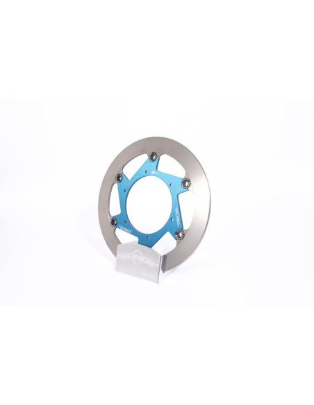 Disque de frein BERINGER Aeronal fonte flottant bleu - KT2LGBLF