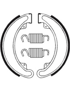 Mâchoires de frein TECNIUM Street/Quad organique - BA024