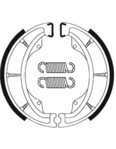 Mâchoires de frein TECNIUM Scooter organique - BA202