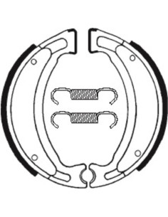 Mâchoires de frein TECNIUM Scooter/Street/Off-Road/Quad organique - BA028