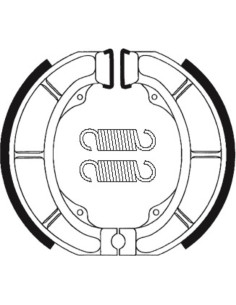 Mâchoires de frein TECNIUM Scooter organique - BA201