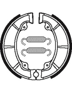 Mâchoires de frein TECNIUM Off-Road/Quad organique - BA040