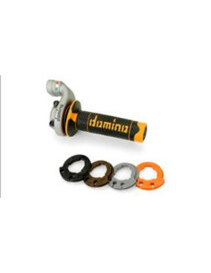 Poignée de gaz DOMINO KRK EVO orange KTM Husqvarna