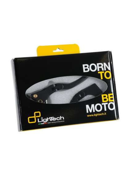 Kit levier repliables/reglables LIGHTECH Alien - Magnesium - KLEV027K