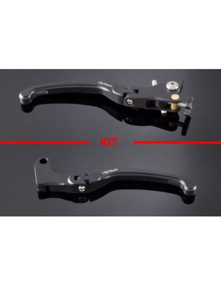 Kit levier repliables/reglables LIGHTECH Magnesium - KLEV027J