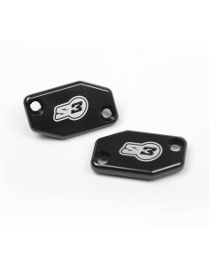 Couvercle de maître-cylindre embrayage S3 noir Braktec