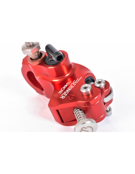 Maître-cylindre d'embrayage radial BERINGER Aerotec® Ø17,5mm bocal séparé rouge (sans levier)